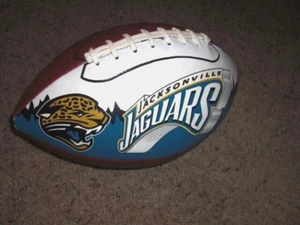 JACKSONVILLE JAGUARS Official Size Franklin Grip Rite PHOTO Football BRAND NEW - Picture 1 of 3