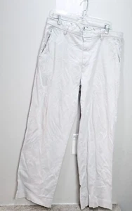 Bachrach khaki Herrenhose Größe 35 x 30 braun Plissee vorne Bündchen Baumwolle einfarbig - Bild 1 von 19