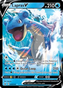 1x Lapras V 049/202 - Sword & Shield - Pokemon TCG NM - Picture 1 of 1