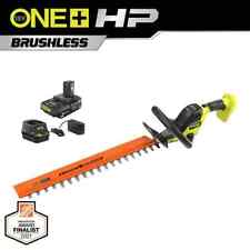 RYOBI Hedge Trimmers 7' H x 8" W 18 V Yellow Cordless Battery Hedge Trimmer