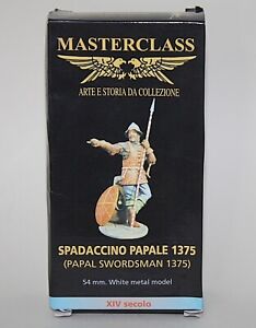 MasterClass Spadaccino papale S.Borin Soldatino da collezione 54mm Pegaso Metal