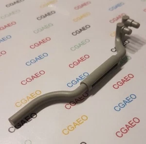 1 x Lego 4466 Vehicle, Exhaust Pipe Twin Inlet 11L Left LIGHT GRAY - Picture 1 of 1