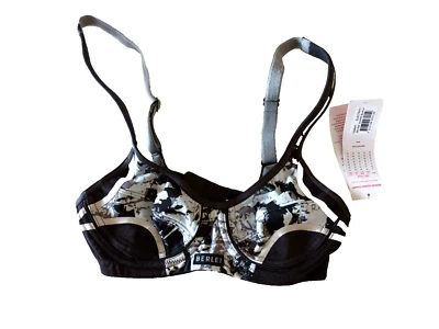Berlei Y556WP Electrify Scape UK 30A Black Mix Print High Impact Sports Bra - Image 1 of 4