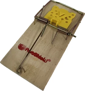 TRADITIONAL WOODEN MOUSE TRAP MICE TRAPS RAT RODENT SAFE PEST CONTROL traps x 1 - Picture 1 of 13