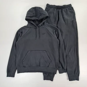Nike Womens Tracksuit Black Small Hoodie & Joggers Set BV4124 010 - Picture 1 of 20