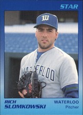 1989 Waterloo Diamonds Star #19 Rich Slomkowski