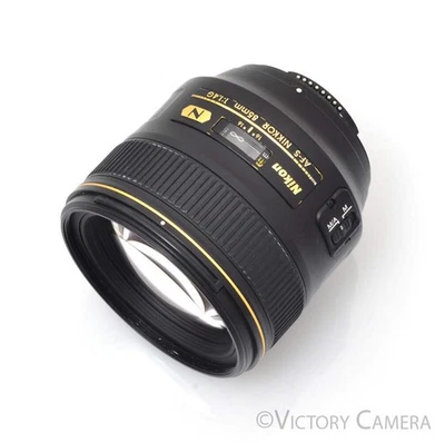 Nikon Nikkor AF-S 85mm f1.4 G Nano Autofocus Prime Portrait Lens [EXC-] - Image 1 of 4