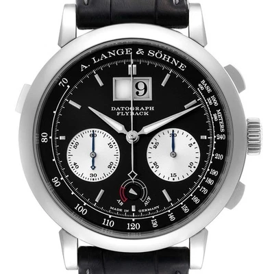 A. Lange and Sohne Datograph Up/Down Platinum Mens Watch 405.035 Box Papers - Image 1 of 4
