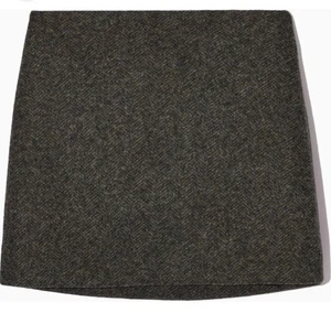 COS Fischgrät Wollmischung Minirock Gr. 10 - Bild 1 von 12