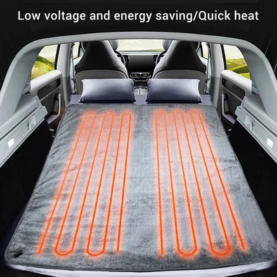 ′72W Heated Auto Blanket Flannel Electric Auto Blanket 12V Camping Electric - Image 1 of 4