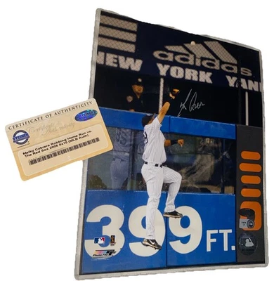 Foto autografiada 8x10 de Melky Cabrera de los Yankees de Nueva York Steiner Sports certificado de autenticidad MLB Foto 1 de 4