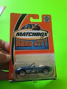 Coche de juguete Matchbox Hero City Collection (2002) azul BMW Z8 #10 - Imagen 1 de 9