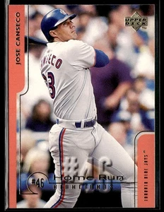 1999 Upper Deck Challengers for 70 #47 Jose Canseco Baseball Card 1003H - Picture 1 of 2
