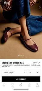 Sézane Meline Ballet Pumps, Size 8/41 - Picture 1 of 10