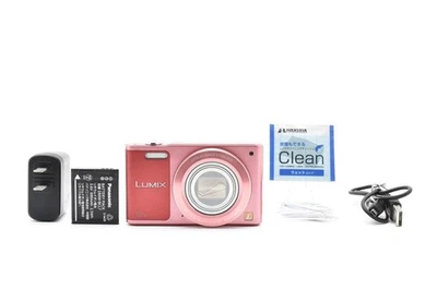 Cámara digital compacta Panasonic LUMIX DMC-SZ10 rosa usada de Japón Foto 1 de 4