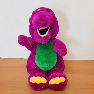 Peluche BARNEY Púrpura - 1992 Dinosaurio Lyons Grupo Juguete 12" - Imagen 1 de 7