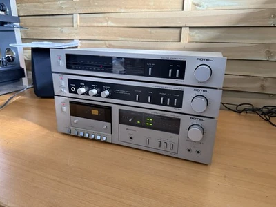 Rotel Stereo HiFi Anlage Verstärker, Tuner, Tapedeck - Bild 1 von 4