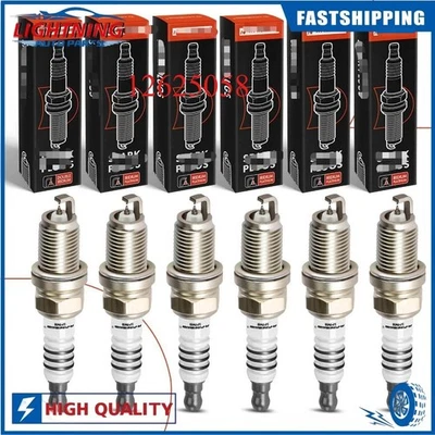 6Pcs Iridium Platinum Spark Plugs for Isuzu Ascender 03-08 Oldsmobile Bravada - Image 1 of 4