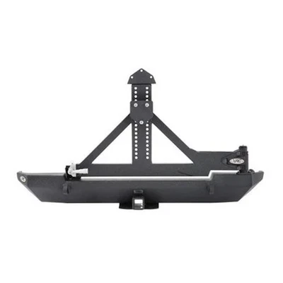 For Jeep Wrangler 1990-1995 XRC Swing Away Tire Carrier | Rear | Black Textured Foto 1 de 4