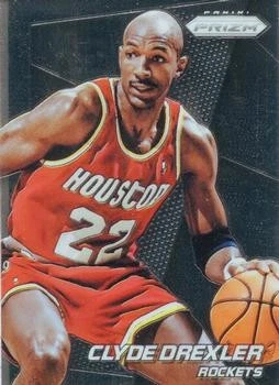 2014-15 Panini Prizm #178 Clyde Drexler ROCKETS - Image 1 of 2