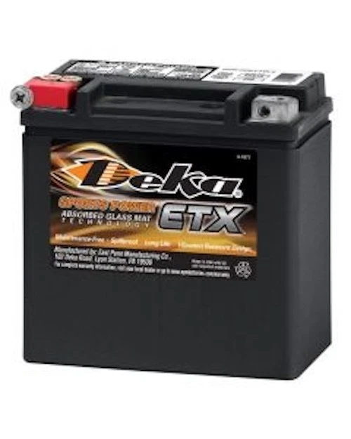Deka Sports Power ETX-14 AGM Battery- MADE IN USA - Image 1 of 1