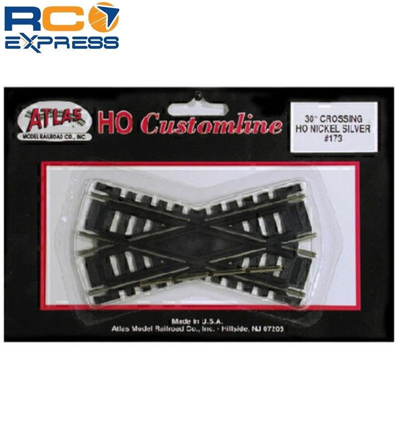 Atlas Trains HO Code 100 30 Degree Custom Crossing ATL173 - Image 1 of 1