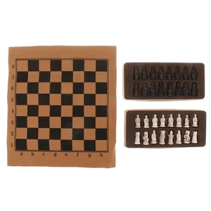 antike Figuren Schachspiel Harz chinesisches Schach für Freizeitunterhaltung - Bild 1 von 7