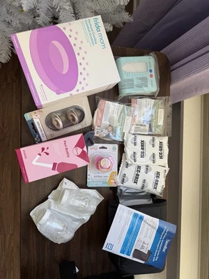 •Recién nacido•Infante~Bebé-Mamá• Chupete Frida posparto Peri Cooler Bolsa Bolsas Almohadillas Foto 1 de 3