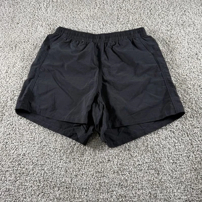 Pantalones Cortos Patagonia Mujeres XS Negros Bolsos Forrados Nylon Correr Entrenamiento Informal 3.5" Foto 1 de 4