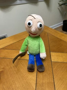 Peluche sorridente 10" Baldi's Basics con righello PhatMojo Baldy RARO/USATO - Foto 1 di 4