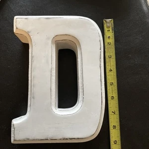 Wooden Decorative Initial “D” - Picture 1 of 4