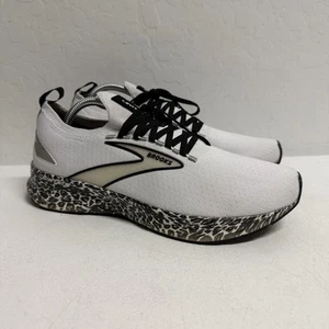 Brooks Levitate 6 Größe 10,5 B weiß Leopard Damen-Laufschuhe stealth fit - Bild 1 von 15