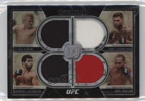 2018 Topps Museum Collection /50 TJ Dillashaw Cody Garbrandt Raphael Assuncao - Picture 1 of 3