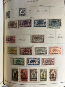 Cameroon Collection 1916-1940 Issues 107 Different Stamps + 1 S/S SCV $156.85 - Picture 1 of 6