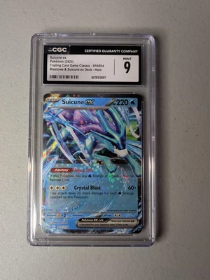 Suicune ex 010/034 Trading Card Game Classic Holo - Image 1 of 2