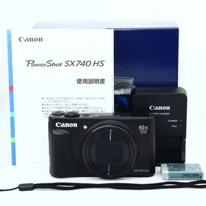 "Mint" Canon Powershot SX740 HS digital camera Black from Japan #07008 - Picture 1 of 15