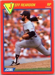 Jeff Reardon Minnesota Twins 1989 Score Baseball's 100 Hottest Players #24 - Picture 1 of 2