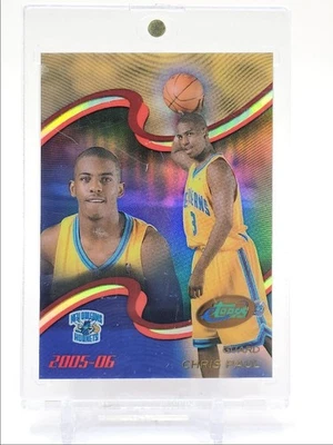 CHRIS PAUL 2005-06 E-TOPPS BALONCESTO NOVATO AVISPONES RC Q2011 Foto 1 de 2