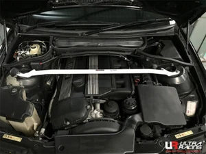 Ultra Racing Front Strut Bar fit BMW E46 320 (6CY) 323i 325i 328i 330i (TW2-245) - Picture 1 of 12