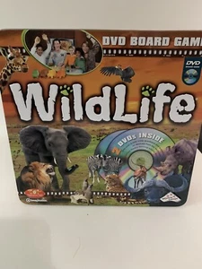 2008 Imagination Wildlife - DVD Safari Game In Tin Storage Box Complete - Picture 1 of 3