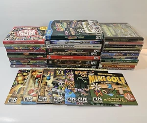 Action Arcade PC Adventure Puzzle Games Lot Choose Your Titles & Add To Cart - Picture 1 of 58