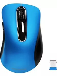 memzuoix 2.4G Wireless Mouse 1200 DPI Mobile Optical Cordless Mouse with USB ... - Picture 1 of 8