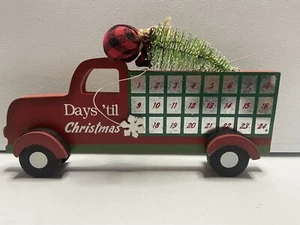 Days till Christmas truck magnet calendar Holidays - Picture 1 of 3