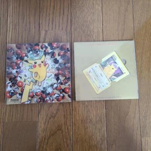 Juego de CD Pokemon Pikachu Records Mejor Colección y Tarjeta Promocional 1998 Usado Japonés - Imagen 1 de 7
