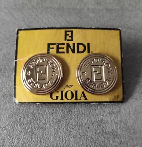 Orecchini vintage Fendi in plastica per Gioia - Foto 1 di 12