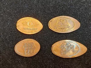 Set of 4 Fallout 76 Flattened Stretched Pennies Penny Coin Coins e3 2018 - Picture 1 of 6