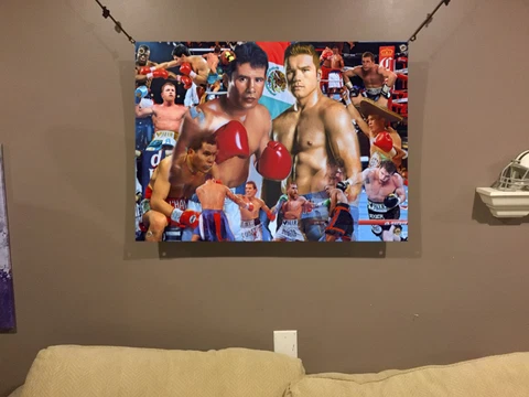 32x22 JULIO CESAR CHAVEZ vinyl POSTER CANELO ALVAREZ print GGG boxing Mike Tyson Cover