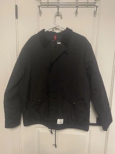 Alpha Industries Deck Jacket, Black, Size Large - Picture 1 of 11