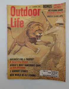 1964 FEBRUARY OUTDOOR LIFE MAGAZINE - FISHING, HUNTING, CAMPING - Picture 1 of 5