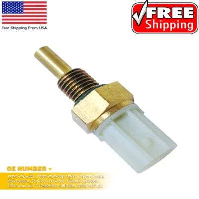 Elemento radiador refrigerante sensor temperatura para Honda Civic 2001-2011 2003-2010 Foto 1 de 4